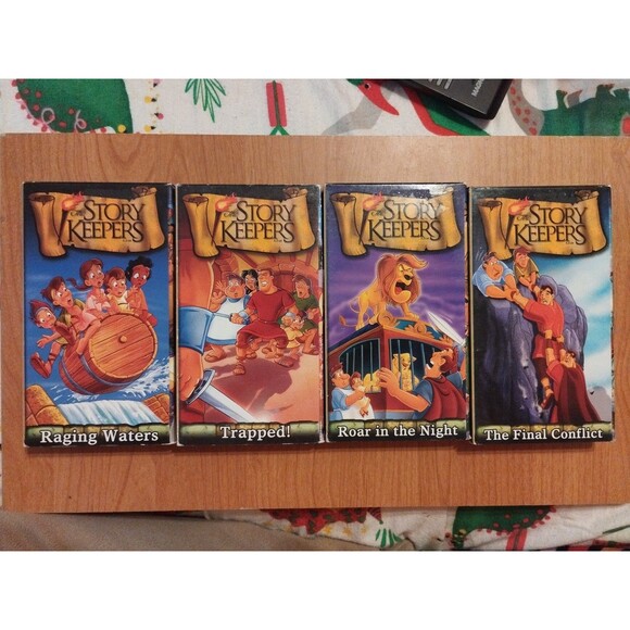 The Story Keepers VHS Lot Of 4 - Christian - Focus on the Family - Picture 1 of 6